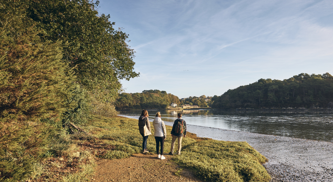 La vallée de la Laïta est à découvrir entre Quimperlé et le Pouldu, en Finistère sud.