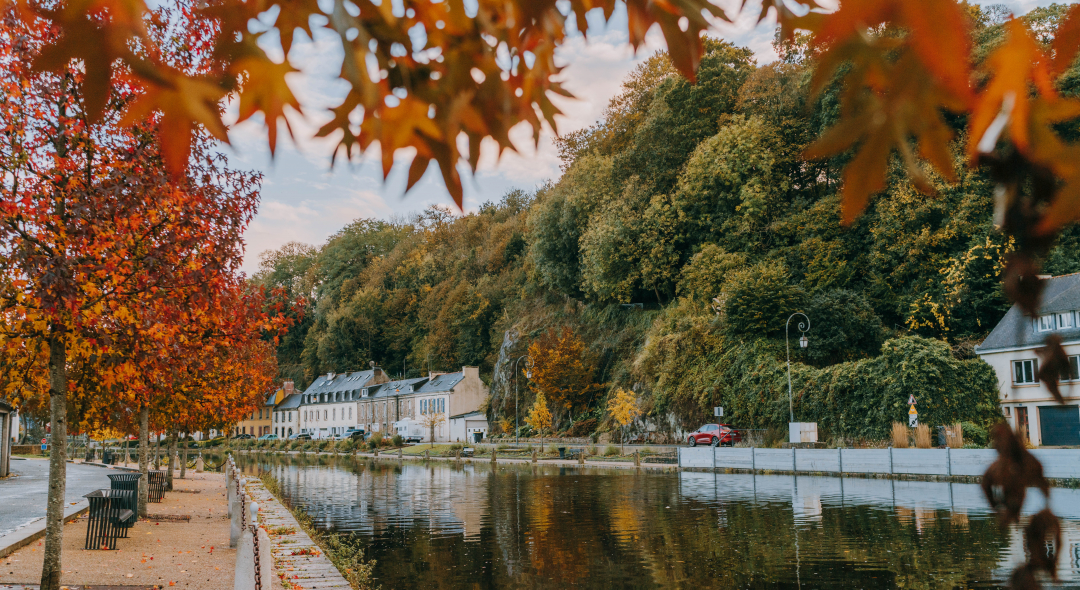 La ville de Quimperlé en Finistère Sud est une ville historique.