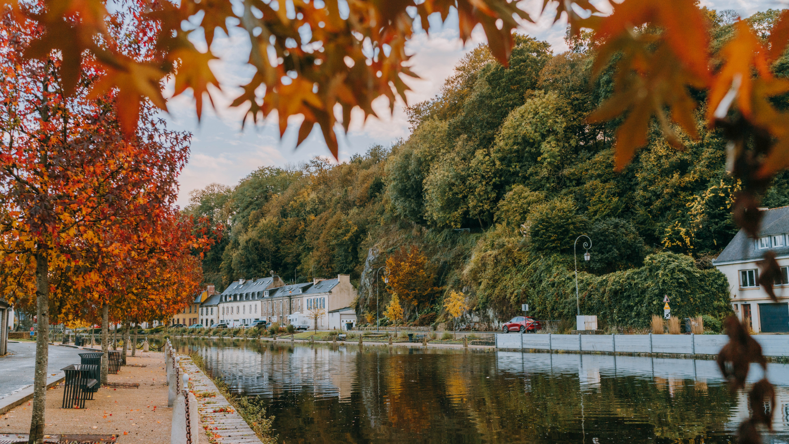 La ville de Quimperlé en Finistère Sud est une ville historique.