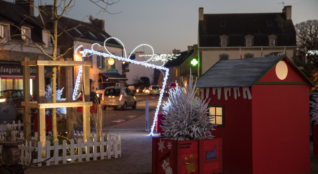 Illuminations de Noël à Clohars-Carnoët