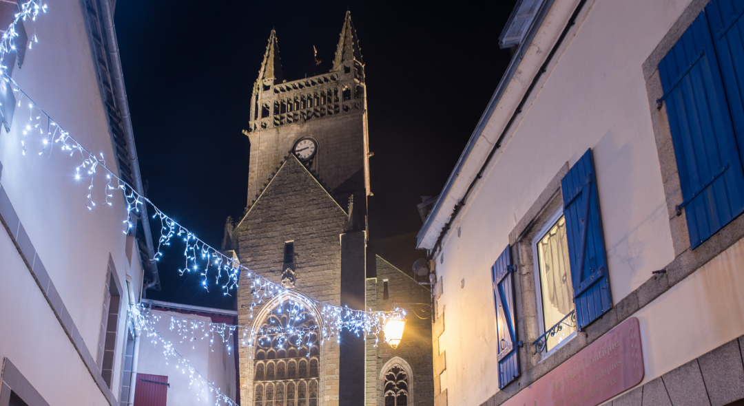 Illuminations de Noël à Quimperlé