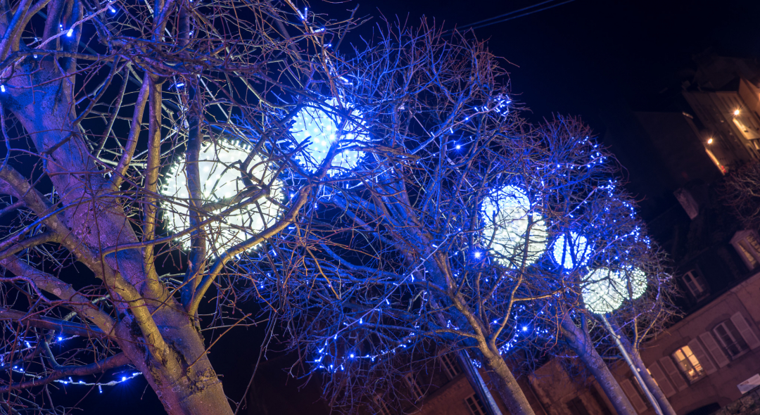 Illuminations de Noël à Quimperlé