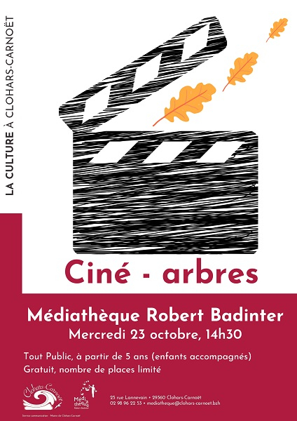 Ciné vacances - Clohars-Carnoët Le 23 oct 2024