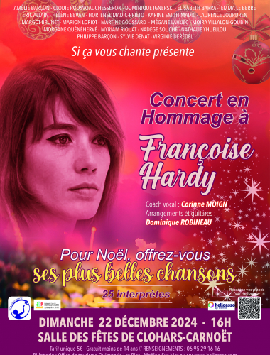 Hommage à Françoise Hardy - Ses plus belles chansons... Le 22 déc 2024