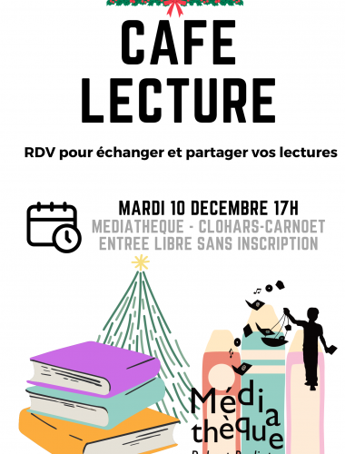 Café Lecture - Clohars-Carnoët Le 10 déc 2024