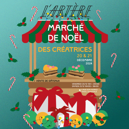 Le marché de Noël des créatrices - Quimperlé Le 20 déc 2024