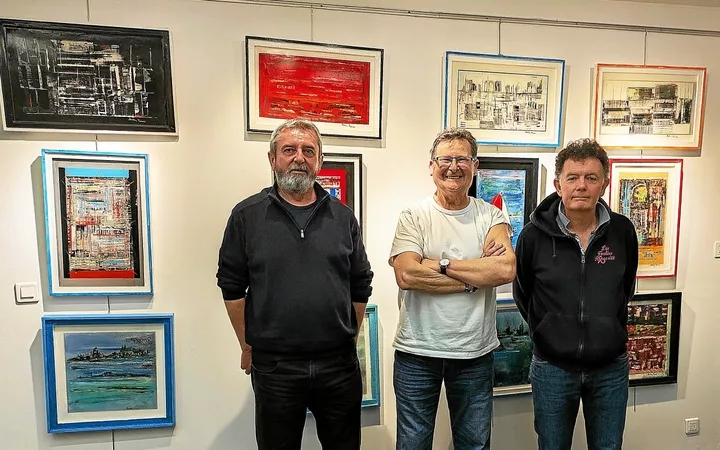 Exposition - Peintures de Francis Breton, Michel Troadec et Jacques... Du 3 au 24 déc 2024